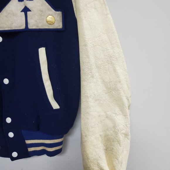 Vintage St. Xavier Varsity Jacket Size Medium - Picture 3 of 9